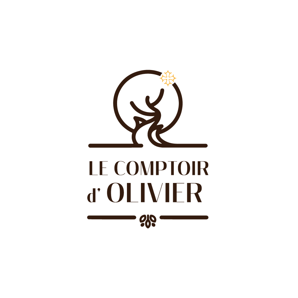 Logo Le Comptoir D'olivier Marron
